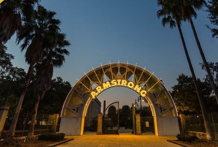 Armstrong Park in New Orleans, future home of a Levitt venue