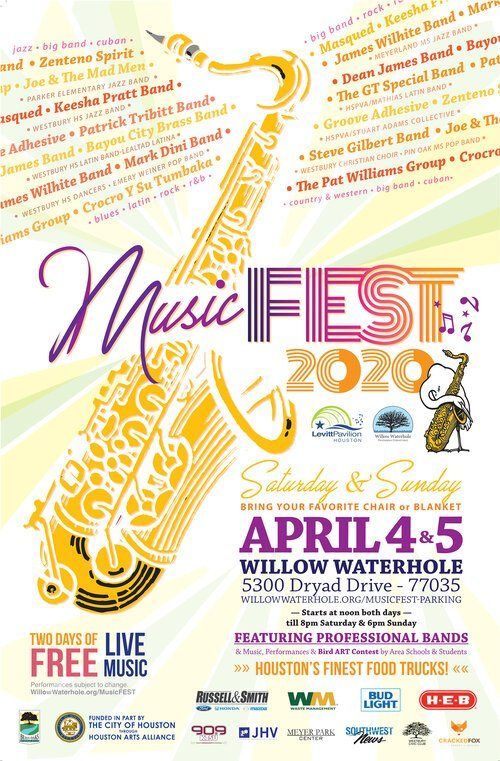 MusicFest poster, 2020